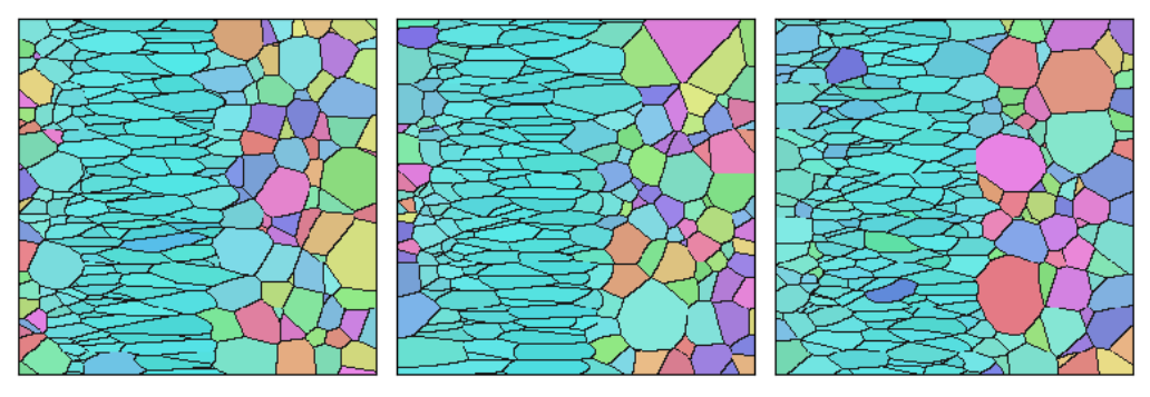 C4-Equivariant Flow Matching on Anisotropic Power-Diagram Graphs for Microstructure Generation